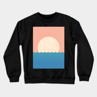 Sunset Pink Sky Crewneck Sweatshirt